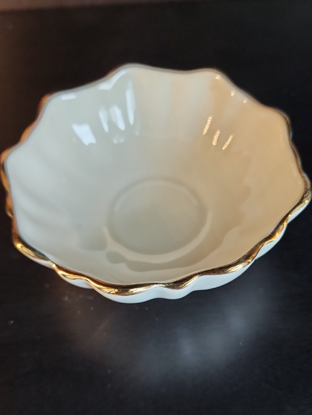 VTG Lenox Vase and Trinket Dish - 24K Gold Trim - Picture 6 of 8